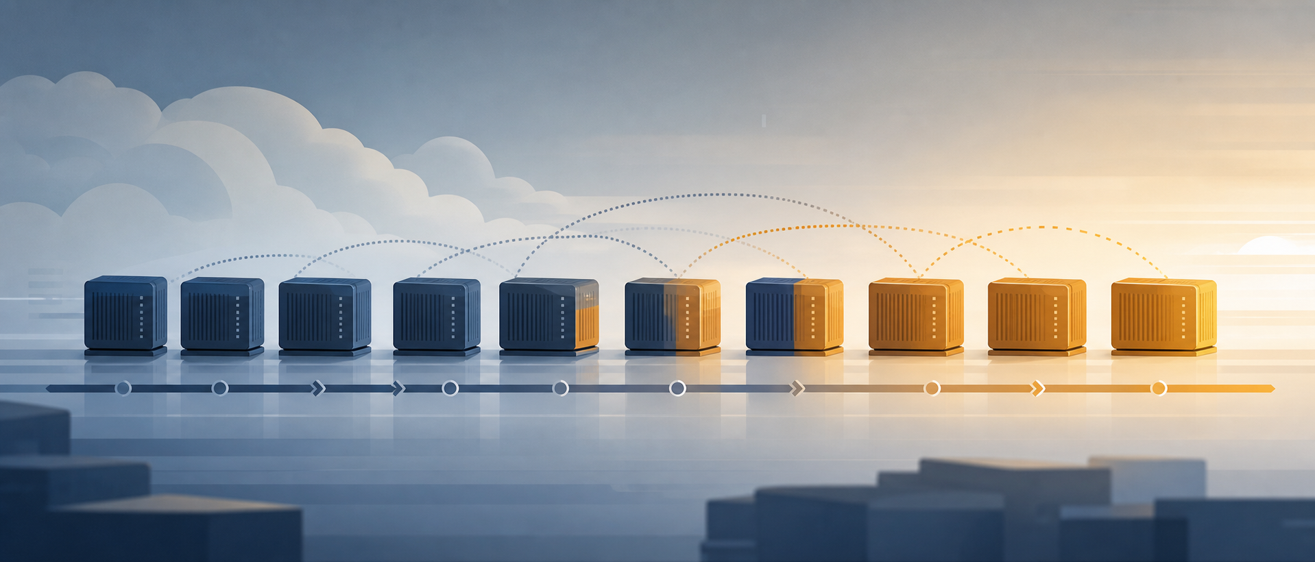 Illustration for Dealing with version skew during rolling deployments
